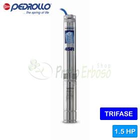 4SR 2/17 S-PD - pompë elektrike zhytëse trefazore 1,5 HP Pedrollo - 1