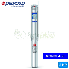 4SRm 4/15 S-PS - 2 HP single-phase submersible electric pump Pedrollo - 1