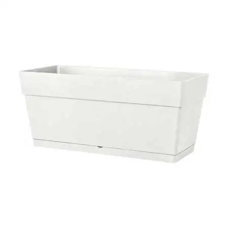 CASSETTONE SAVE R e bardhë - Vazo kasetë e bardhë 79 cm