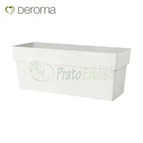 LIKE R DRESSER e bardhë - Vazo kasetë e bardhë 99 cm Deroma - 1
