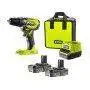 Trapano avvitatore Ryobi R18PD5-220S 18V con 2 batterie