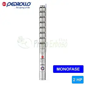 4HRm 14/8 - PS - Elettropompa sommersa monofase da 2 HP Pedrollo - 1