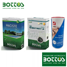 Fertiges Rasenansaat-Set - 30 m²