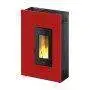 Madison 5 - 5 kW roter Pelletofen Pegaso - 2
