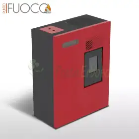 Camilla - Stufa a pellet da 4.6 Kw rosso Punto Fuoco - 1