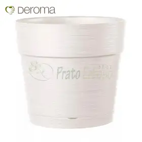 SAVE R POT e bardhë - vazo e bardhë e rrumbullakët 48 cm Deroma - 1