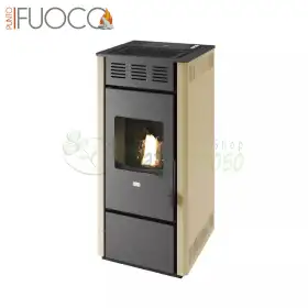 Martina - Estufa de pellets marfil de 11,5 kW Punto Fuoco - 1