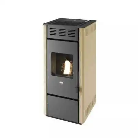 Martina - Stufa a pellet da 11.5 Kw avorio Punto Fuoco - 1