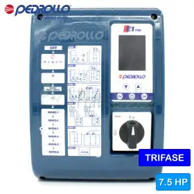 E1 TRI/1 - Paneli elektrik për pompën elektrike trefazore 7,5 HP E1 TRI/1 - Paneli elektrik për pompën elektrike trefazore 7,5 HP