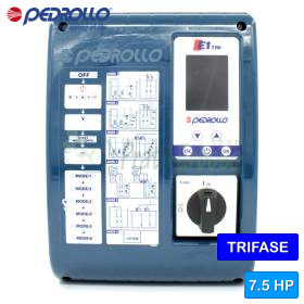 E1 TRI/1 - Schaltschrank für 7,5 PS Drehstrompumpe Pedrollo - 1