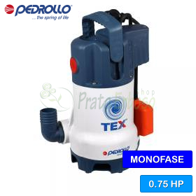Elettropompa sommergibile TEX 3 per acque sporche 0.75 HP