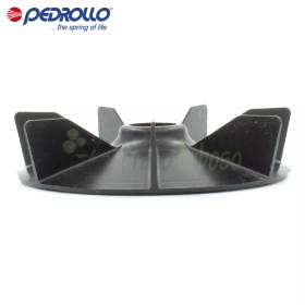 Ventilator negru FAN-90 pentru pompă electrică, ax 24 mm, pe banc de lucru