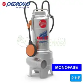 BCm 20/50-ST - Pompë elektrike njëfazore DY KANALORE 2 HP për ujërat e