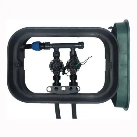 PA-HV-2 - Pozzetto assemblato da 1" 2 zone Rain Bird - 1