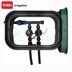 PA-EZP-2-9V – 1" montierter Auffangbehälter, 2 Zonen TORO Irrigazione - 1