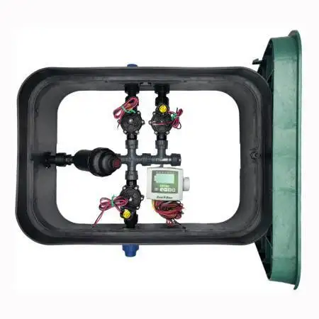 PA-DV-PF3 - Puits assemblé 1", 3 zones Rain Bird - 1