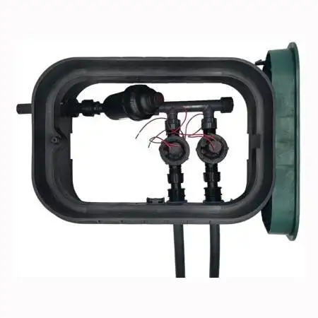 PA-EZP-F2 - Pozzetto assemblato da 1" 2 zone TORO Irrigazione - 1