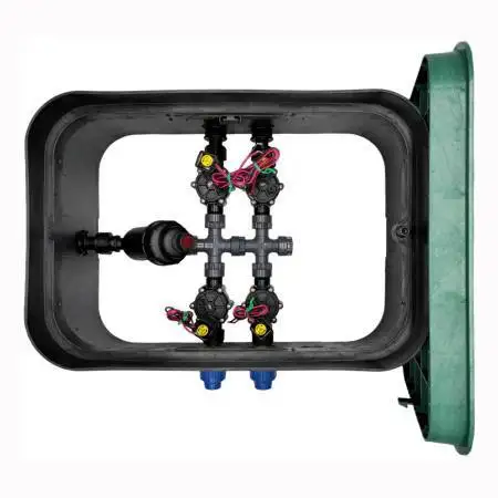 PA-DV-F4-9V - Cárter ensamblado 1", 4 zonas Rain Bird - 1