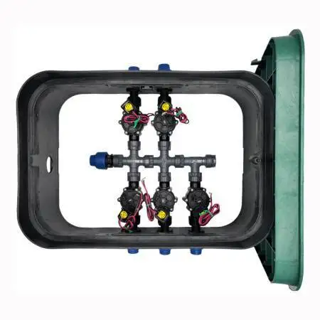 PA-DV-5-9V - Sumidero ensamblado de 1" y 5 zonas Rain Bird - 1