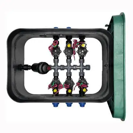 PA-DV-F6-9V - 1" assembled cockpit, 6 zones Rain Bird - 1