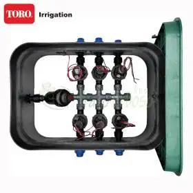 PA-EZP-F6-9V - Bazin asamblat de 1", 6 zone TORO Irrigazione - 1