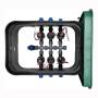 PA-EZP-6-9V - 1" 6-zone assembled well