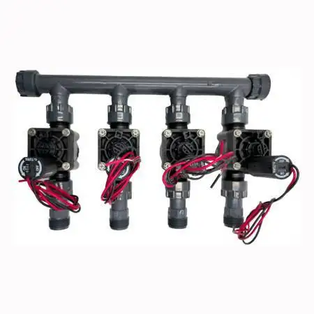 COLL-PGV-4-9V - Collettore da 1" a 4 zone