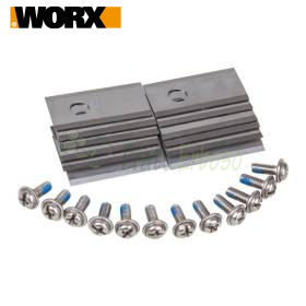 WA0190 - Set 12 lame e 12 viti originali Worx