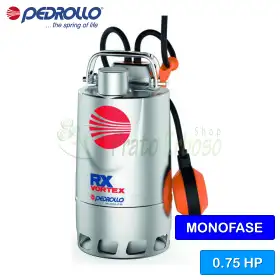 RXm 3/20 (5m) - 0,75 CP electropompa VORTEX monofazata pentru apa