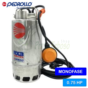 Elettropompa sommergibile RXm 3/20 VORTEX in acciaio inox Elettropompa sommergibile RXm 3/20 VORTEX in acciaio inox