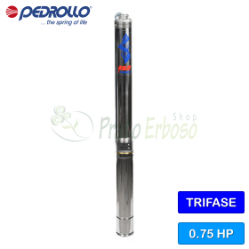 Pompë elektrike zhytëse trefazore 3SR 2/21 - 0.75 HP