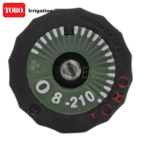 O-8-210P - Buse à angle fixe 2,4 m de portée 210 degrés