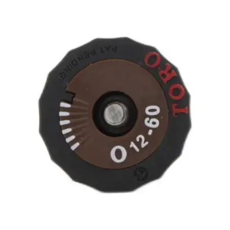 O-12-60P - Ugello ad angolo fisso gittata 3.7 m 60 gradi