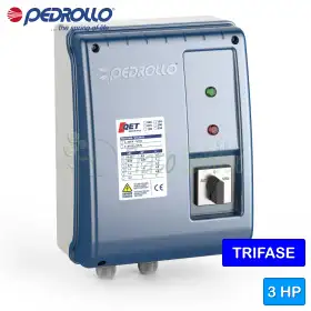 QET 300 - Panel elektrik për pompë elektrike trefazore 3 HP