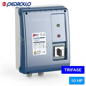 QET 1000 - Panel eléctrico para bomba eléctrica trifásica de 10 HP