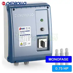 QSM 075 - Tablou electric pentru pompă electrică monofazată de 0,75 CP