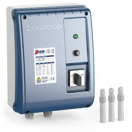 QSM 075 - Paneli elektrik për pompën elektrike njëfazore 0,75 HP