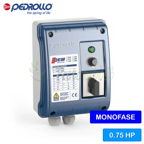 Quadro elettrico QEM 075 per elettropompa sommersa 4"