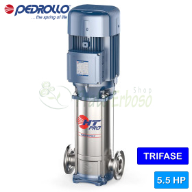 HT 10/8-PRO - Pompe électrique multicellulaire verticale triphasée de