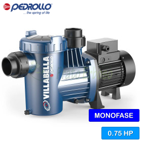 VILLABELLA 75 m – einphasige elektrische Poolpumpe mit 0,75 PS