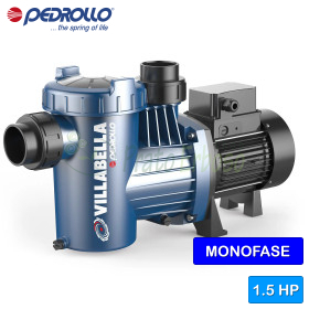 VILLABELLA 150m - Pompe de piscine électrique monophasée 1,5 CV