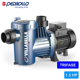 VILLABELLA 150 - Pompe de piscine électrique triphasée 1,5 CV