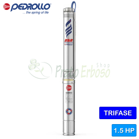 3SR 5/23 - Pompe électrique submersible triphasée 1,5 HP