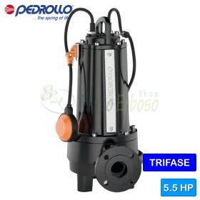 TR 4 - Electropompa submersibila cu tocator trifazat de 5,5 CP