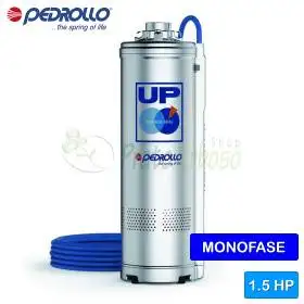 UPm 2/5 (10m) - Bomba eléctrica sumergible monofásica de 1,5 HP