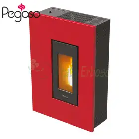 Madison 5 - Sobë me pelet të kuqe 5 kW Pegaso - 1