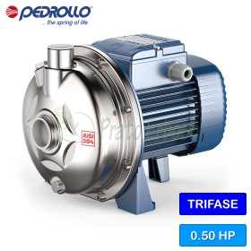 CP 130-ST6 - Électropompe centrifuge triphasée en acier inoxydable de 0,50 HP Pedrollo - 1