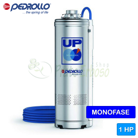 UPm 4/4 (10m) - Elettropompa sommersa monofase da 1 HP Pedrollo - 1 UPm 4/4 (10m) - Elettropompa sommersa monofase da 1 HP Pedrollo - 1