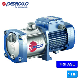 FCR 80/5 - Electrobomba multihélice trifásica de 1 HP