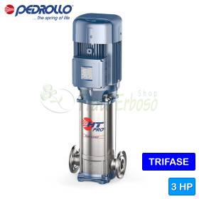 HT 3/8-PRO - Bomba eléctrica multietapa vertical trifásica de 3 HP